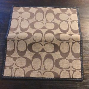 Brown coach wallet EUC